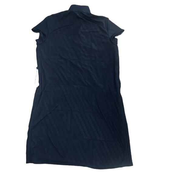 Adidas Ultimate 365 Short Sleeve Golf Dress Navy Blue Size Medium - Picture 5 of 7